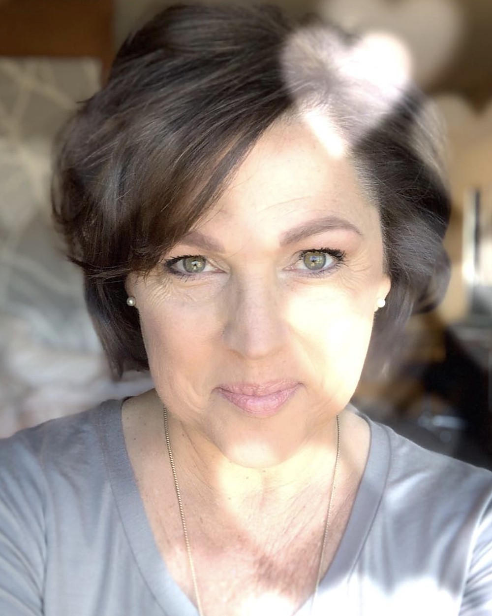 Portrait of artist Ash Langford in her Baton Rouge studio